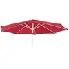 Image de Toile De Rechange Pour Parasol N18 Ø 2,7m Tissu/textile 5kg Rouge