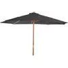 Image de Parasol florida, parasol de jardin, parasol de marché, ø 3,5m polyesterbois 7kg - anthracite