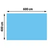 Image de Revêtement pour piscine bâche thermique/solaire épaisseur: 400 µm - rectangulaire 6x4 mbleu
