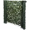 Image de Brise-vue De Balcon T811, Haie De Hêtre Bardage Coupe-vent ~ 300x150cm Foncé