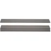 Image de Lot De 4 Lattes Pour Brise-vue En Wpc Sarthe, Approx. 1sqm ~ 180cm, Gris