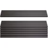 Image de Lot De 7 Lattes Pour Brise-vue En Wpc Sarthe, Env. 1m² ~ 90cm, Anthracite
