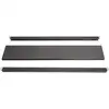 Image de Set De Finition Pour Brise-vue Wpc Sarthe, Profil De Finition ~ 90cm, Anthracite