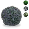 Image de Arbuste artificiel HWC-L77 - boule de buis plante décorative Buxus plante artificielle - Outdoor Ø 55cm - lilas