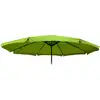 Image de Toile de rechange pour parasol meran pro, parasol de marché gastronomique avec volant ø 5m, polyester - vert clair