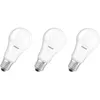 Image de OSRAM Lot de 3 Ampoules LED E27 standard dépolie 14 W équivalent à 100 W blanc froid