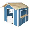 Image de Home deluxe - maison de jeux - le grand palais bleu - 118 x 138 x 132 cm - sans banc - matériel de montage inclus i abri de jardin maison en bois maison pour enfants