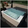 Image de Home deluxe - jacuzzi d'extérieur nimbus deluxe pure   sans escalier ni couverture thermique - dimensions : 190 x 140 x 70 cm - chauffage inclus, 18 jets de massage i jacuzzi d'extérieur pour 2 personnes