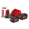 Image de Pack batteries Milwaukee M18 HNRG-122 18V Li-Ion 12.0Ah avec chargeur secteur