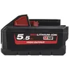 Image de Batterie HIGH OUTPUT M18 HB5.5 18 V - 5.5 Ah - MILWAUKEE - 4932464712