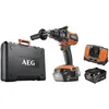 Image de Perceuse-visseuse à percussion 18V BRUSHLESS Heavy duty 140 Nm 2 batt. Pro lithium 60 Ah HD chargeur poignée additionnelle