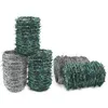 Image de fil de fer barbelé galvanisé 17 mm pour clôture de protection contre la faune sauvage Galvanisé / 50 m