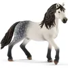 Image de Figurine Schleich - Cheval Étalon Andalou - Jouet Éducatif pour Enfants de 3 Ans et Plus