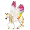 Image de Figurine Licorne ailée arc-en-ciel Multicolore 16 x 15 x 18 cm - Schleich 70576 BAYALA