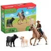 Image de Coffret Aventures déquitation Western SCHLEICH 42578 Farm World Animaux de la ferme dès 5 ans