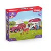 Image de Voyage équestre en voiture et remorque SCHLEICH
