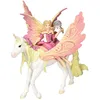 Image de Figurine: Fée Feya Et Une Licorne Ailée