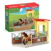 Image de Box Avec Poney Icelandais - Extension Ferme Educative, Coffret Schleich Avec 1 Box Et 1 Figurine Poney Enfants Des 3 Ans