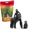 Image de Famille de Gorilles des Plaines SCHLEICH