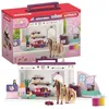 Image de Coffret Mallette de Mode pour chevaux Schleich 42614 Horse Club Sofias Beauties 66 Pièces Dès 3 ans
