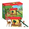 Image de Cabane Des Animaux De La Foret, Coffre Schleich 42658 Farm World, Pour Enfants Des 3 Ans