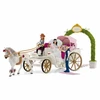 Image de Figurine La Caleche Des Mariés, Des 5 Ans, Schleich 42641 Horse Club, Coffret 106 Pieces