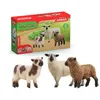Image de Figurine Trio De Moutons, Pour Enfants Des 3 Ans, 5 X 19 X 11 Cm - Schleich 42660 Farm World