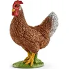 Image de Figurine poule - SCHLEICH - Schleich 13826 - Peinte à la main - Modélisée en détail - Pour 3 ans +