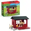 Image de Coffret Niche Avec Golden Retriever, 42722 Farm World, Des 4 Ans