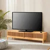 Image de Meuble TV Videbæk bambou 140 x 40 x 38 cm naturel