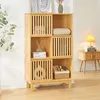 Image de Bibliothèque Ypäjä bambou 126 x 76 x 33 cm naturel