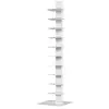 Image de Bibliothèque eksjö acier 150 x 39 x 39 cm blanc [en.casa] Eksjö