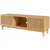 Image de Meuble tv ypäjä 150 x 42 x 50 cm bambou naturel [en.casa] Ypäjä