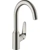 Image de Mitigeur de cuisine HANSGROHE Focus M42 1 jet aspect acier inox - 71802800