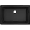 Image de Evier de cuisine - HANSGROHE - S51 - 1 bac - Noir graphite - Sous plan