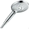 Image de hansgrohe Douchette à main Raindance Select S 120 3 jets PowderRain Chromé 26014000