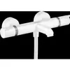 Image de Mitigeur Thermostatique - HANSGROHE - Ecostat - Blanc Mat - 2 Sorties - 150 mm Entraxe