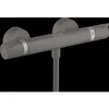 Image de Mitigeur Thermostatique douche HANSGROHE Ecostat noir chromé brossé - 13116340