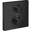 Image de Hansgrohe - Set de finition pour mitigeur thermostatique encastré avec robinet darrêt et inverseur noir mat (15714670)
