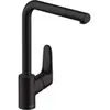 Image de Robinet De Cuisine Hansgrohe Focus M41 280 Noir Mat