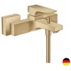 Image de Mitigeur bain douche mécanique HANSGROHE Metropol bronze brossé