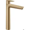 Image de Mitigeur de lavabo HANSGROHE Talis E avec tirette et vidage bronze brossé - 71716140