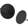 Image de Set De Finition Vidage Baignoire Hansgrohe Flexaplus Noir Mat