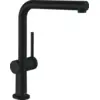 Image de Robinet De Cuisine Avec Douchette Hansgrohe Talis M54 270 Sbox Noir Mat