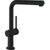 Image de Robinet De Cuisine Avec Douchette Hansgrohe Talis M54 270 Noir Mat