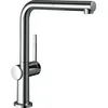 Image de Mitigeur de cuisine HANSGROHE Talis M54 avec douchette extractible 1 jet chromé