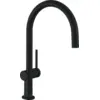 Image de Robinet De Cuisine Hansgrohe Talis M54 220 Noir Mat