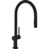 Image de Robinet De Cuisine Avec Douchette Hansgrohe Talis M54 210 Sbox 2 Jets Noir Mat
