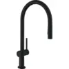 Image de Robinet De Cuisine Avec Douchette Hansgrohe Talis M54 210 2 Jets Noir Mat