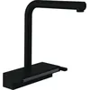 Image de Robinet De Cuisine Avec Douchette Hansgrohe Aquno Select M81 250 2 Jets Noir Mat